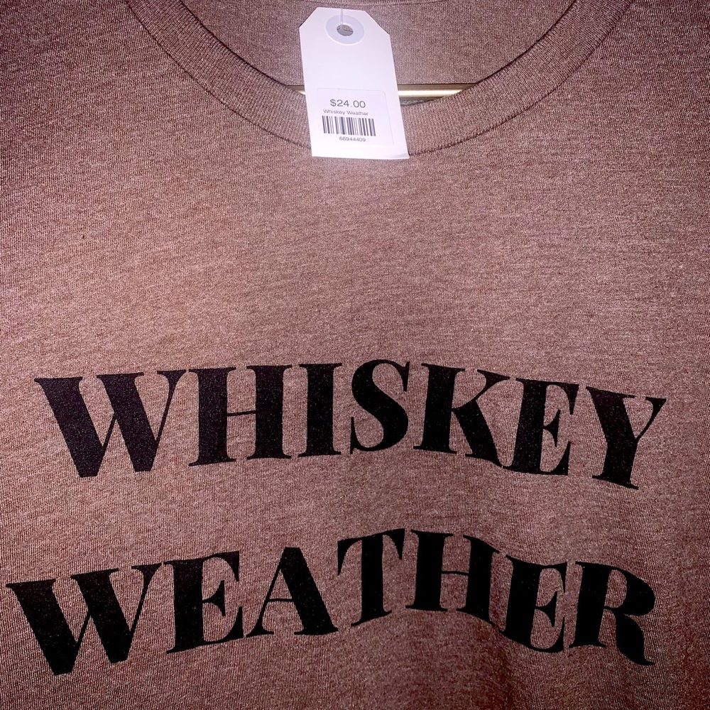 Whiskey Weather Women's Graphic Tee - Brown